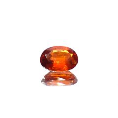 オレンジカイヤナイト ネパール産 0.59ct[240326700]5.8x4.1mm前後