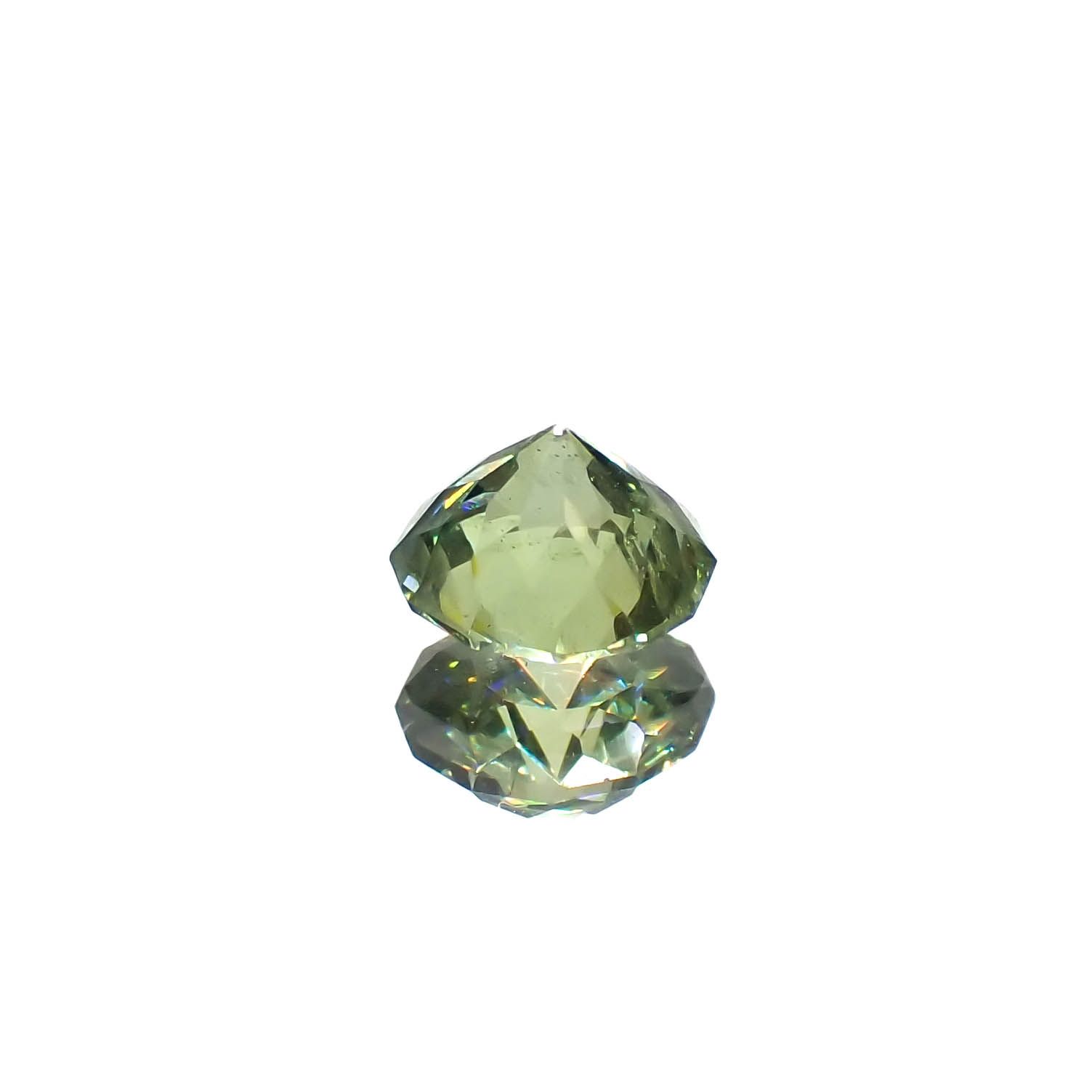 ◇カスタムカット◇デマントイドガーネット ナミビア共和国産 0.51ct[230421377]4.7x4.7mm前後