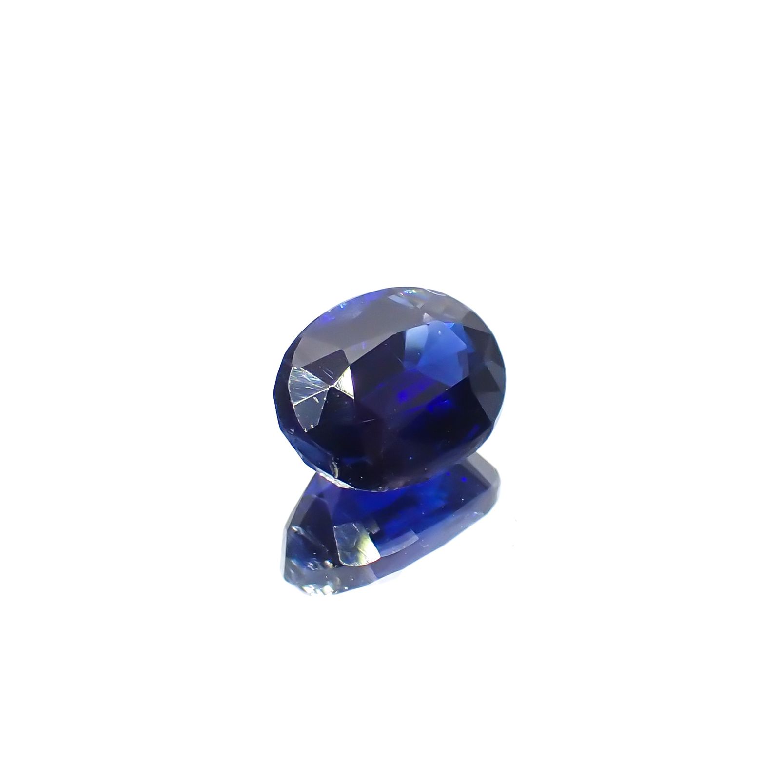 カイヤナイト(宝石名カイヤナイト)ネパール産 1.83ct 識別済[231225177]8.1x6.2mm前後