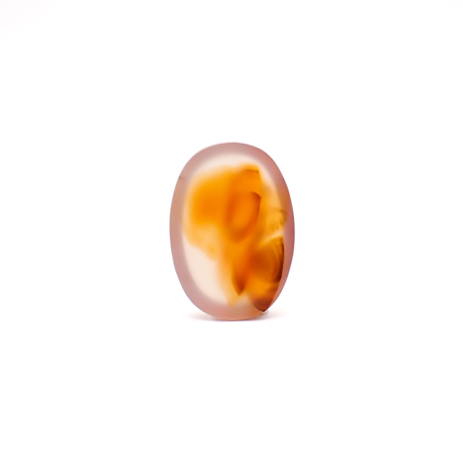 モンタナアゲート アメリカ・モンタナ州産 12.62ct / 21.1x14.9mm前後 [260832762]
