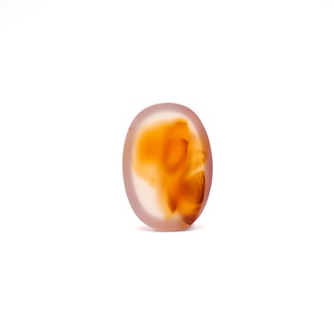 モンタナアゲート アメリカ・モンタナ州産 12.62ct / 21.1x14.9mm前後 [260832762]