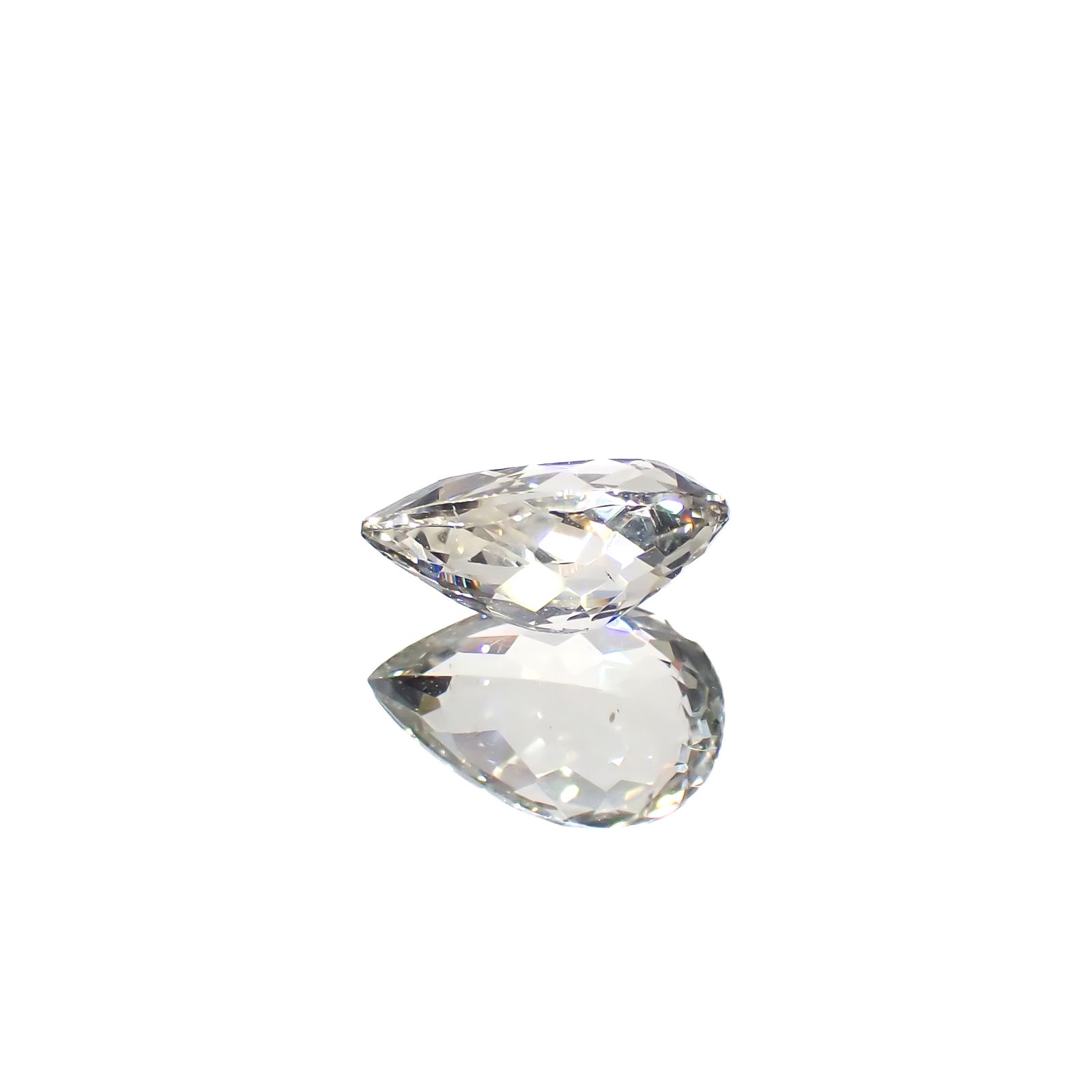 シルバーアパタイト フルオレッセンス アフリカ産 1.27ct[240928962]8.8x5.7mm前後