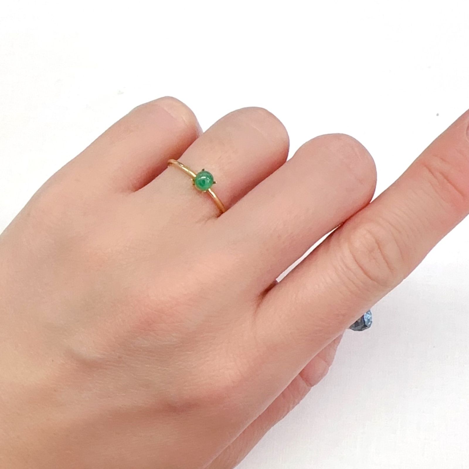 エメラルド コロンビア産 0.25ct[240326509]4x3.8mm前後