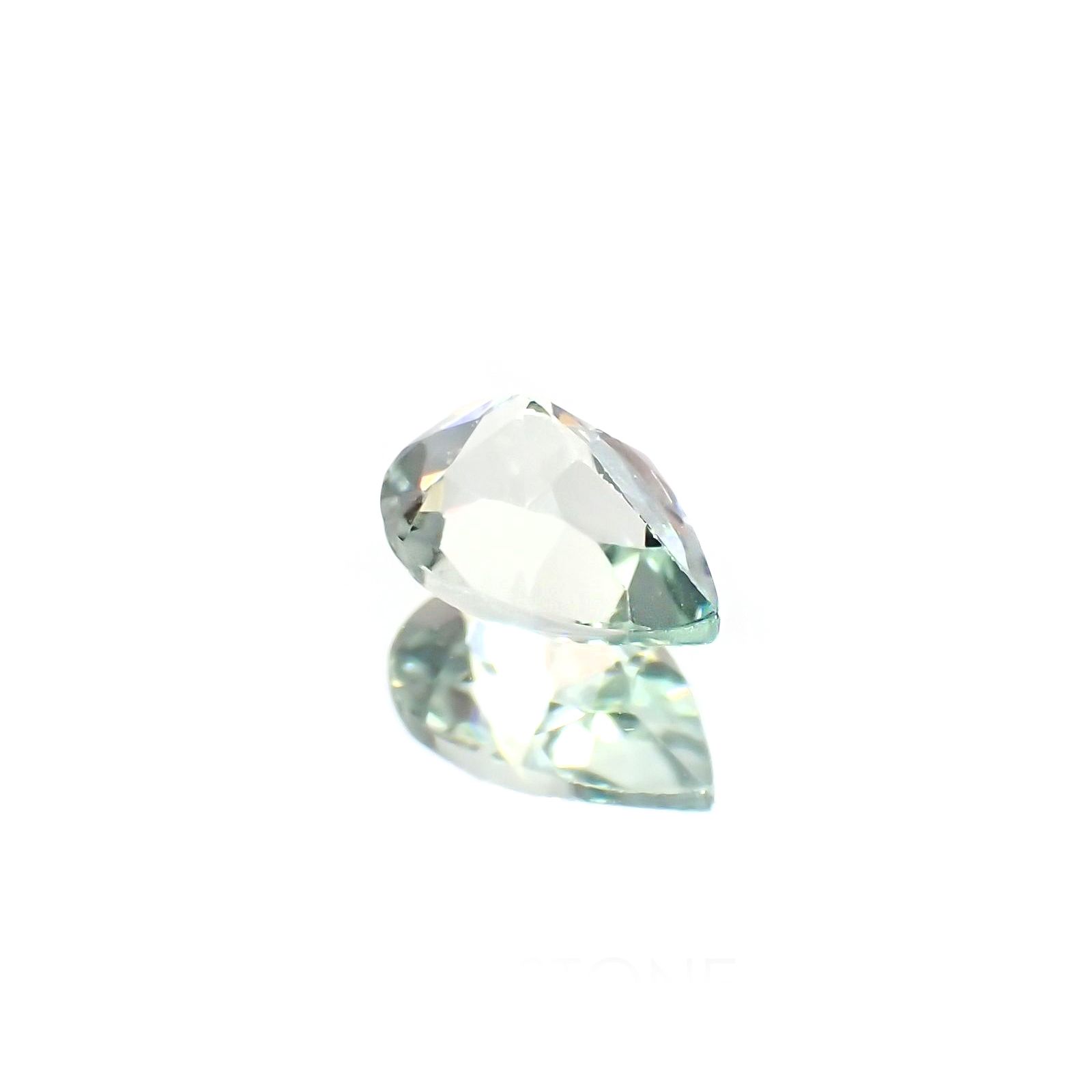 モンテブラサイト(宝石名モンテブラサイト)マダガスカル産 識別済 0.43ct / 6.1x4.1mm前後 [220115211]