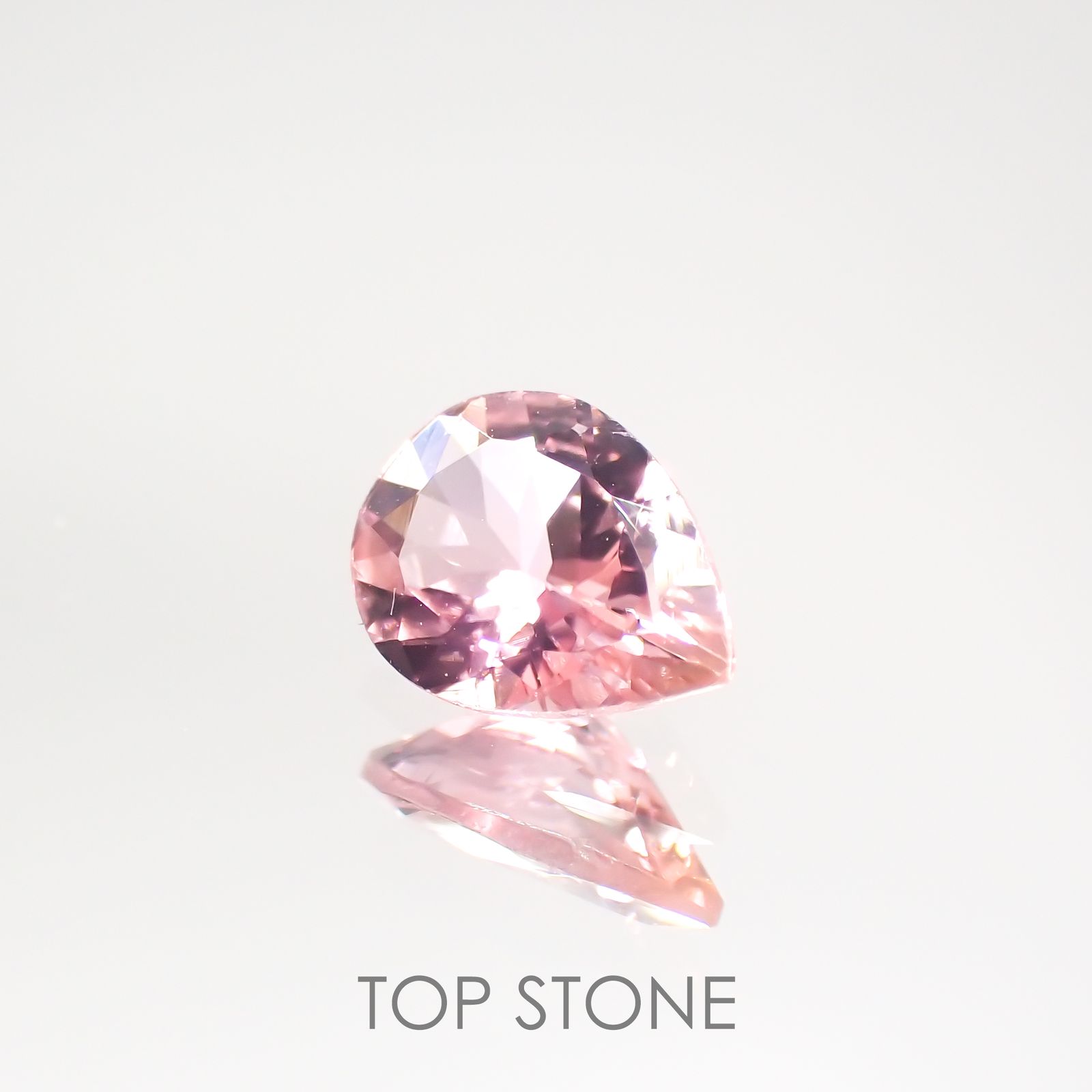 ピンクトルマリン(宝石名ピンク・トルマリン) ブラジル/アフリカ産 0.58ct 識別済[211013561]7×5.1mm前後