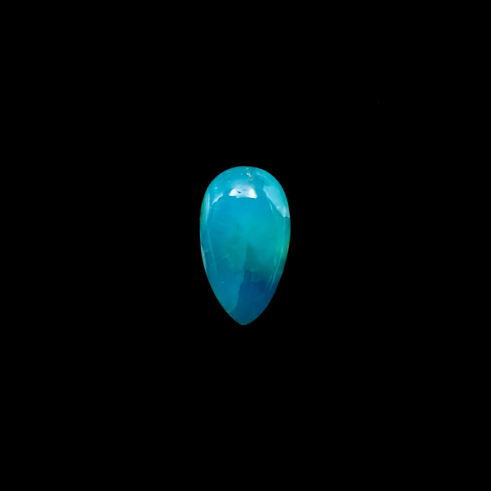 ヘミモルファイト(宝石名ヘミモルファイト)コンゴ産 13.129ct ソ付(彩珠)[231023780]20x11.3mm前後