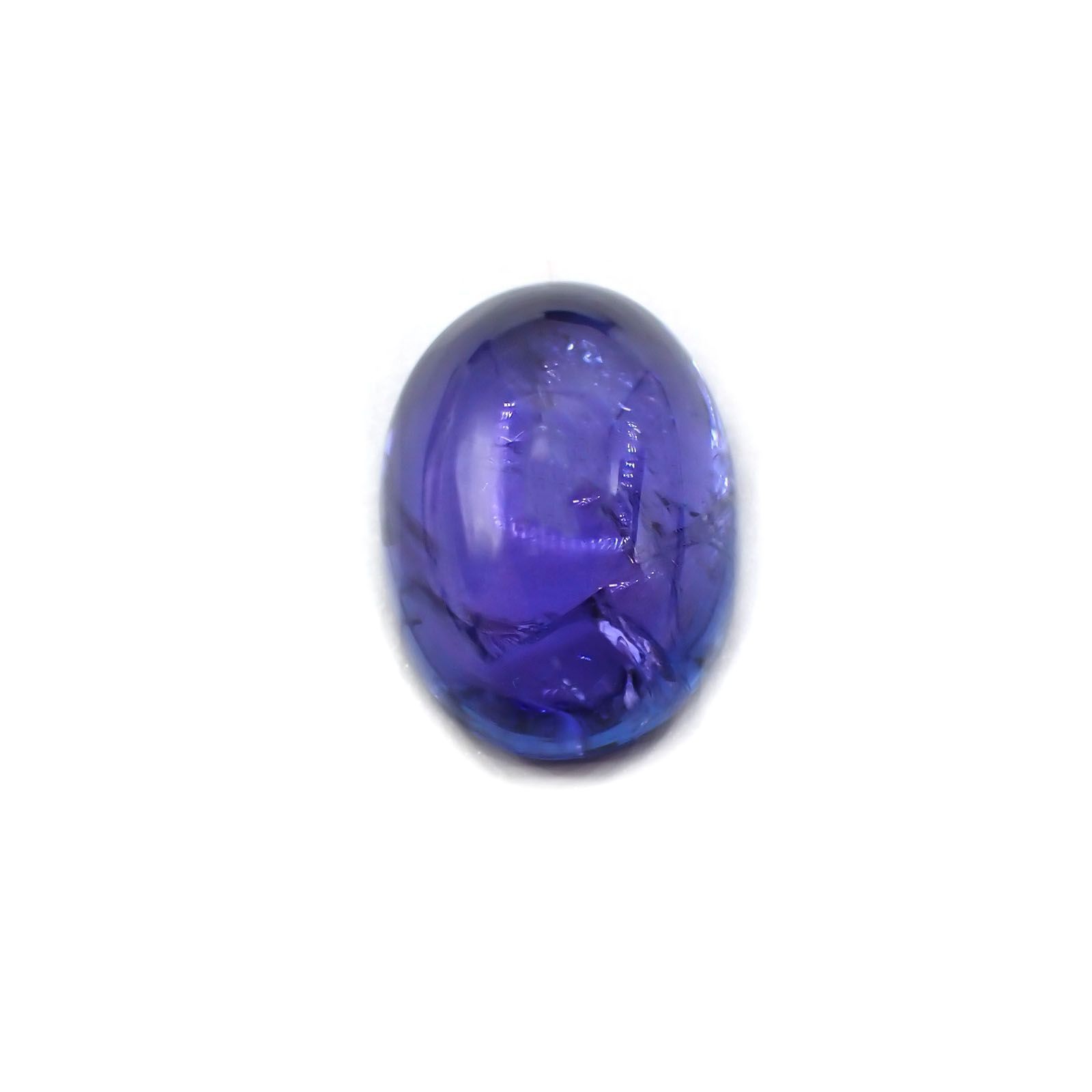 タンザナイト(宝石名タンザナイト)タンザニア産 9.51ct 識別済[231124271]14.7x10.9mm前後