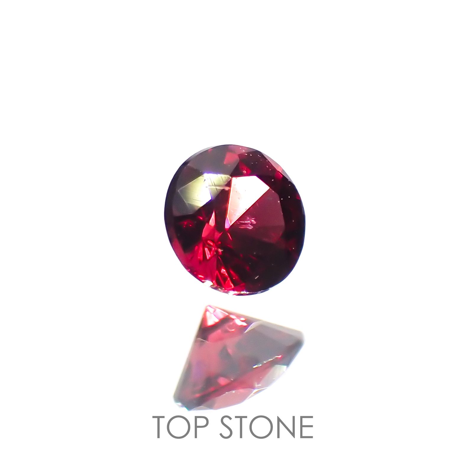 レッドスピネル(宝石名レッド・スピネル)タンザニア産 0.11ct 識別済[220114317]2.8x2.8mm前後