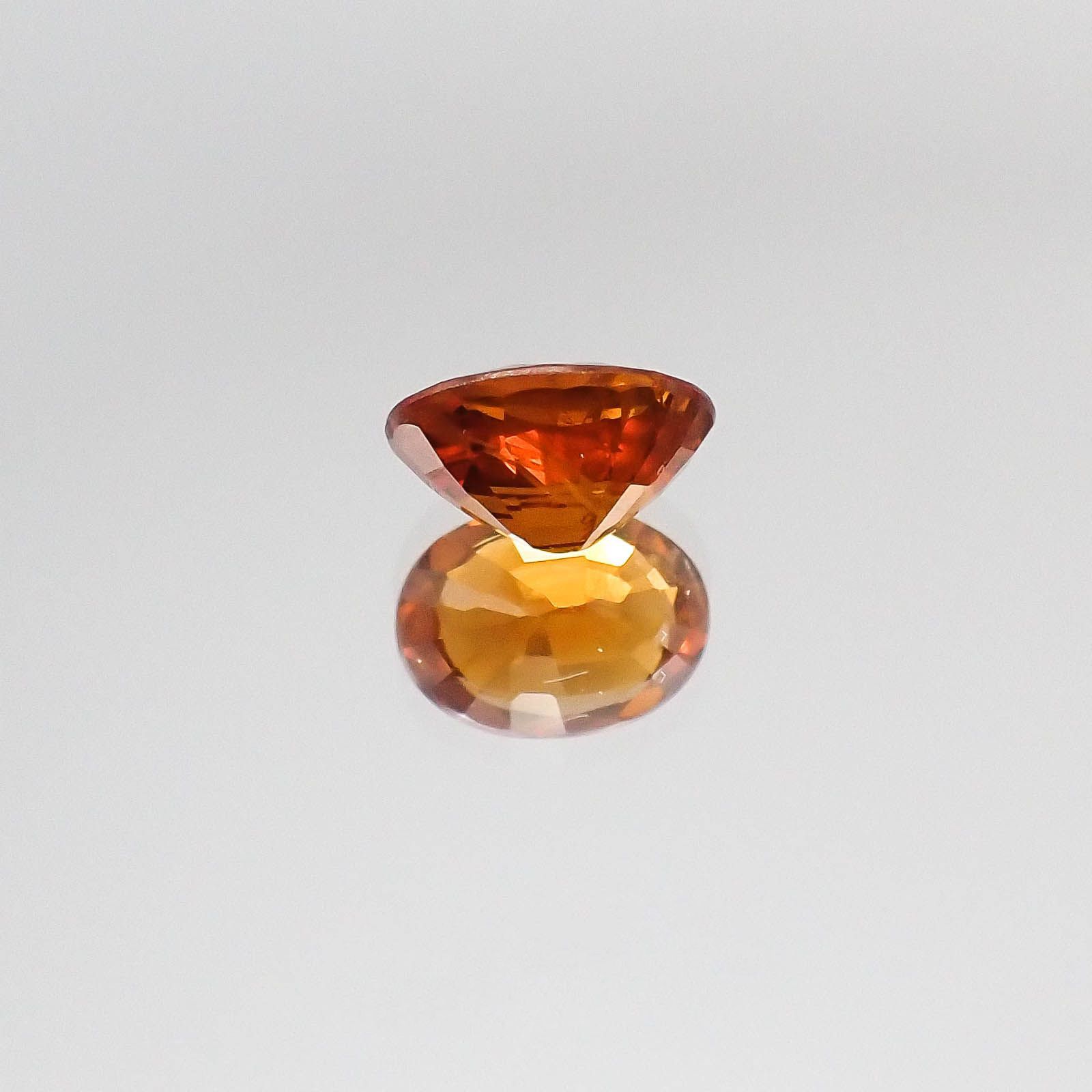 スペサルティンガーネット(宝石名スペサルティン・ガーネット)ナイジェリア産 1.15ct 識別済[230522156]7x5.2mm前後