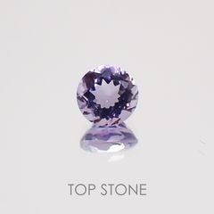 パープルスキャポライト(マリアライト) タンザニア産 ルース 0.47ct[21028761]4.9×4.9mm前後