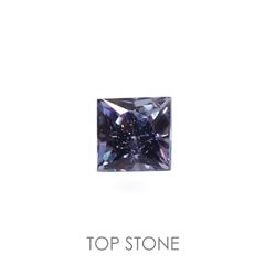 ◇プリンセスカット◇カラーチェンジガーネット アレキタイプ(宝石名ガーネット)マダガスカル・ベキリー産 0.12ct 識別済[220616540]2.5x2.4mm前後