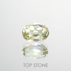 シリマナイト(宝石名シリマナイト) インド産 1.15ct 識別済[20128765]6.9×4.9mm前後