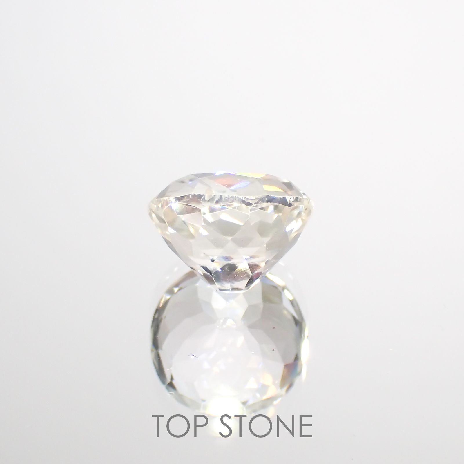 スポジュミン(宝石名スポジュミン)アフガニスタン産 4.71ct 識別済[211113704]10x9.7mm前後