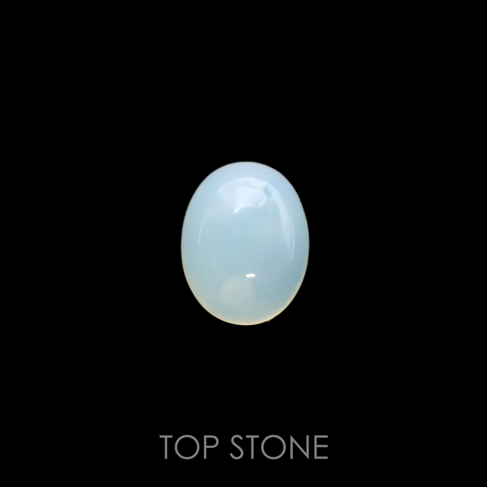 ブルーオパール(宝石名コモンオパール) ペルー産 1.65ct 識別済[21039190]9×7mm前後