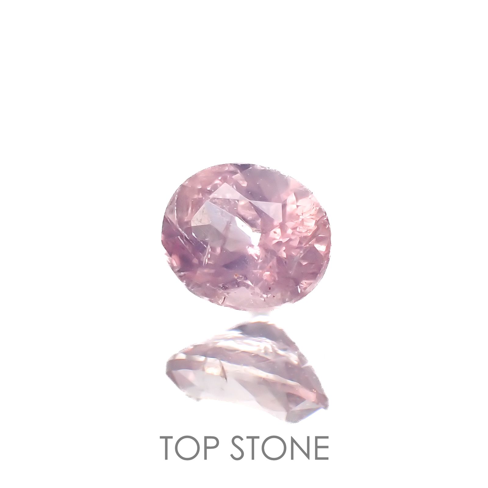 ピンクサファイア(宝石名サファイア)タンザニア・ウィンザー産 0.26ct 識別済[220817399]4.1x3.3mm前後