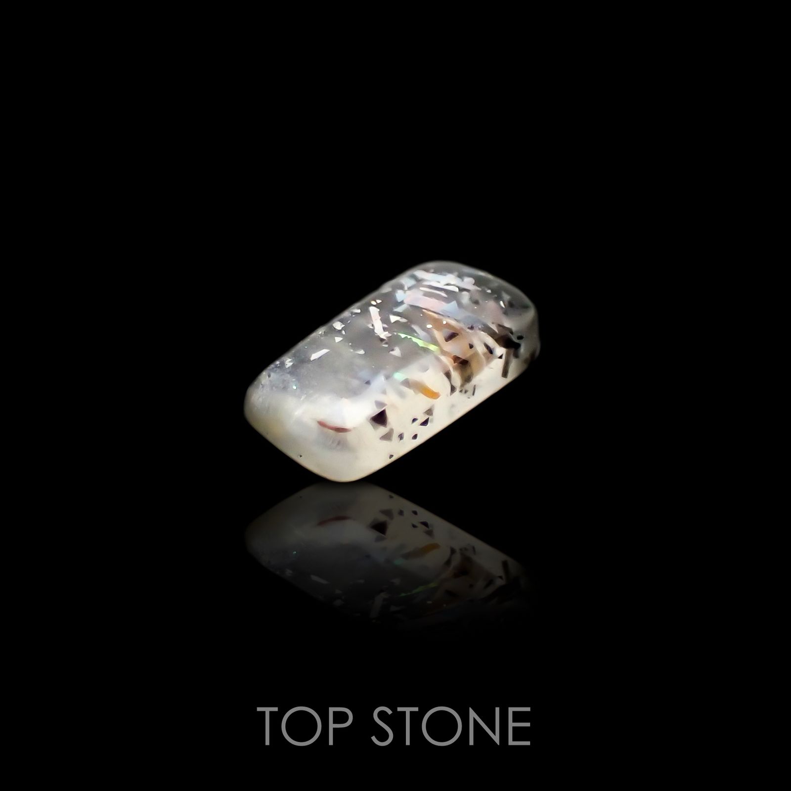 レインボーラティスサンストーン オーストラリア産 0.75ct[230220752]8.1x4mm前後 | TOP STONE(トップストーン)