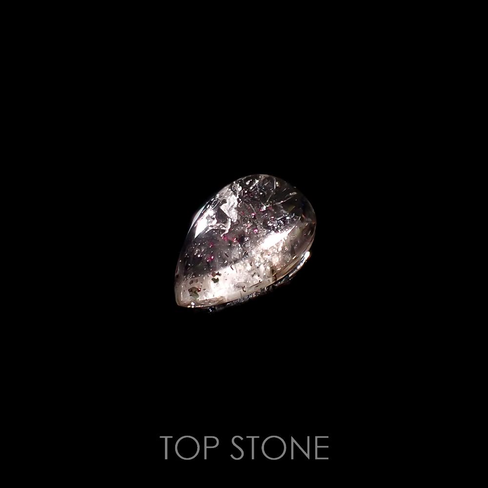 ティンカーベルクォーツ ブラジル産 1.26ct [220616640]9.8x6.5mm前後