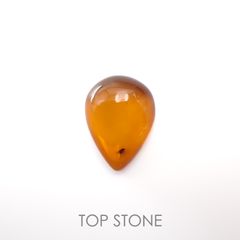 虫入り琥珀 コロンビア産 12.46ct[221018556]26.5x19.4mm前後
