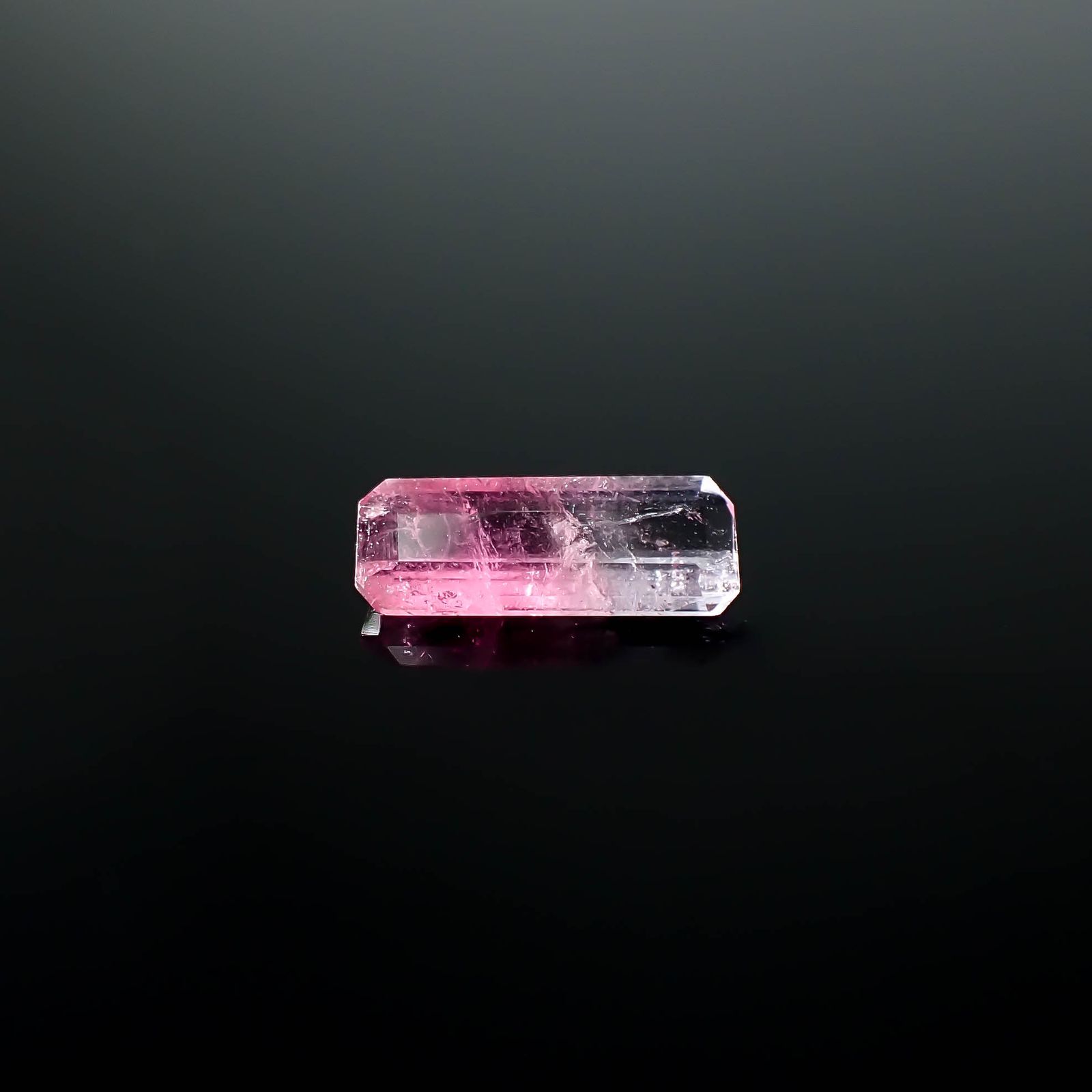 バイカラートルマリン アフガニスタン産 1.09ct [250730925]10.7x4.1mm前後