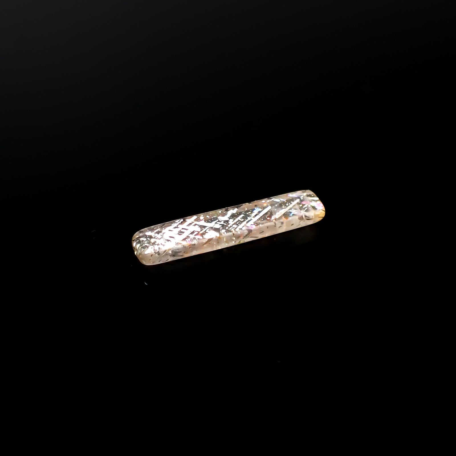 レインボーラティスサンストーン オーストラリア産 0.92ct[240326528]15.5x3mm前後