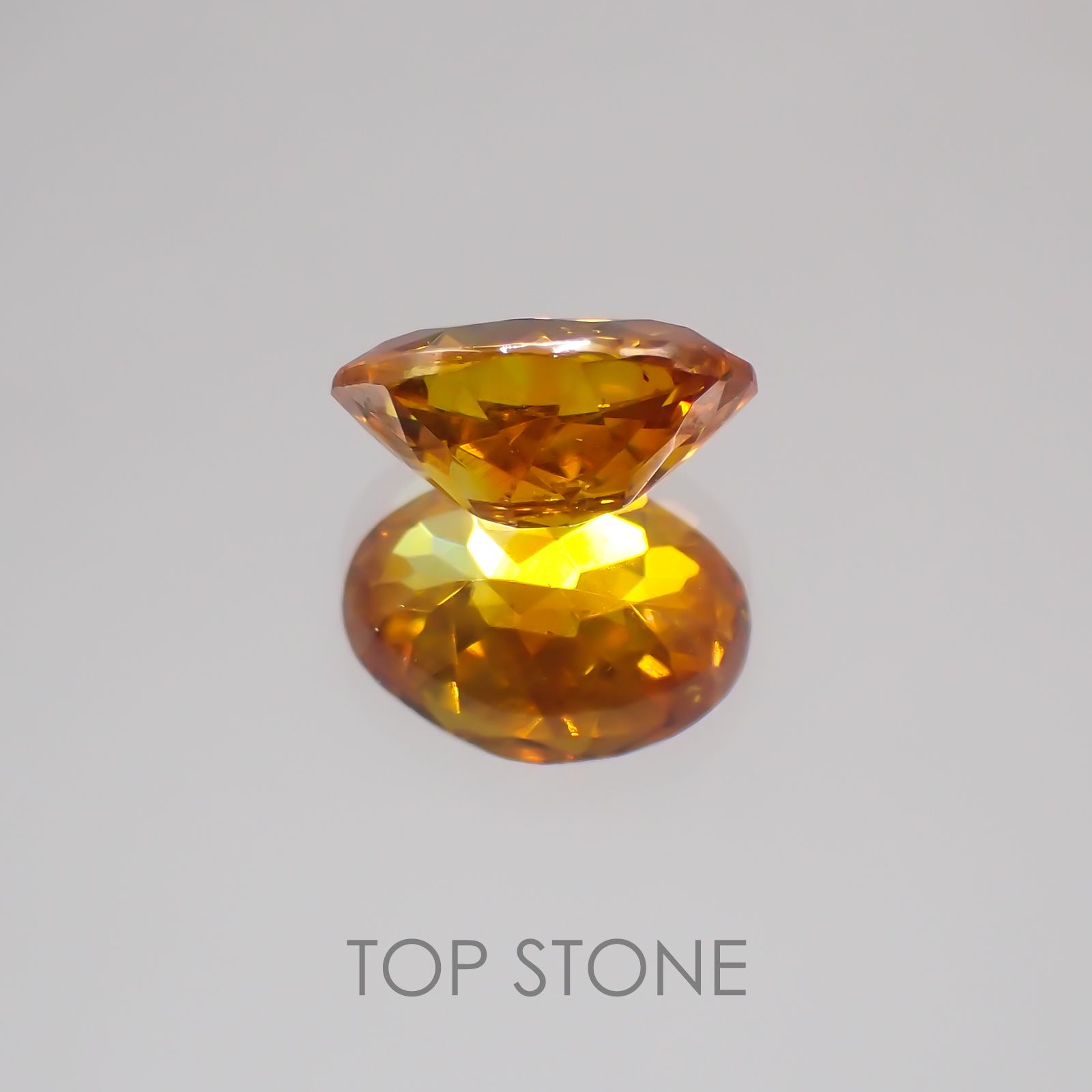 スファレライト スペイン産 ルース 0.98ct[20032047]7.2×5.3mm前後