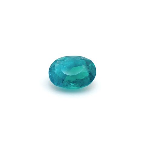 パライバトルマリン(宝石名トルマリン/別名パライバ・トルマリン)エチオピア産 GIA鑑付 0.54ct / 5.76x4.46mm前後 [260933197]