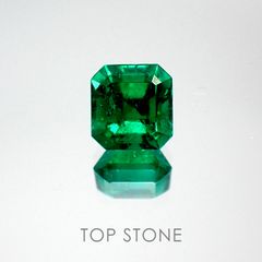 エメラルド コロンビア産 ルース 0.80ct[20062736]5.6×5.4mm前後