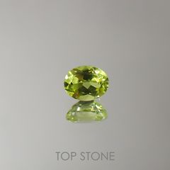 パロットクリソベリル(宝石名クリソベリル)インド産 0.47ct 識別済[220616420]5x3.9mm前後