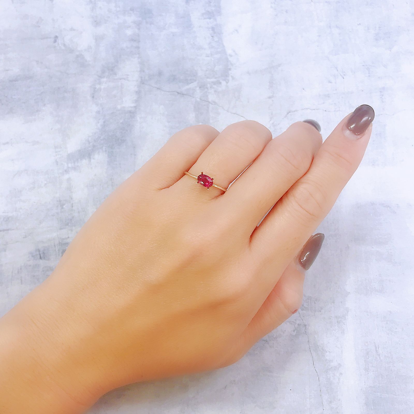 ルベライト ブラジル・ミナスジェライス州産 0.47ct[221018209]6x4mm前後