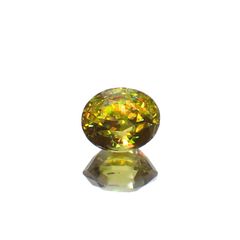 スフェーン(宝石名スフェーン)マダガスカル産 1.00ct 識別済[240627950]6.3x5.2mm前後