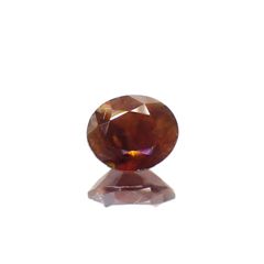 レインボーガーネット 日本・奈良県産 0.61ct[230923306]5.5x4.6mm前後