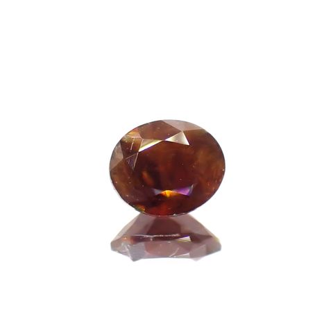 レインボーガーネット 日本・奈良県産 0.61ct[230923306]5.5x4.6mm前後