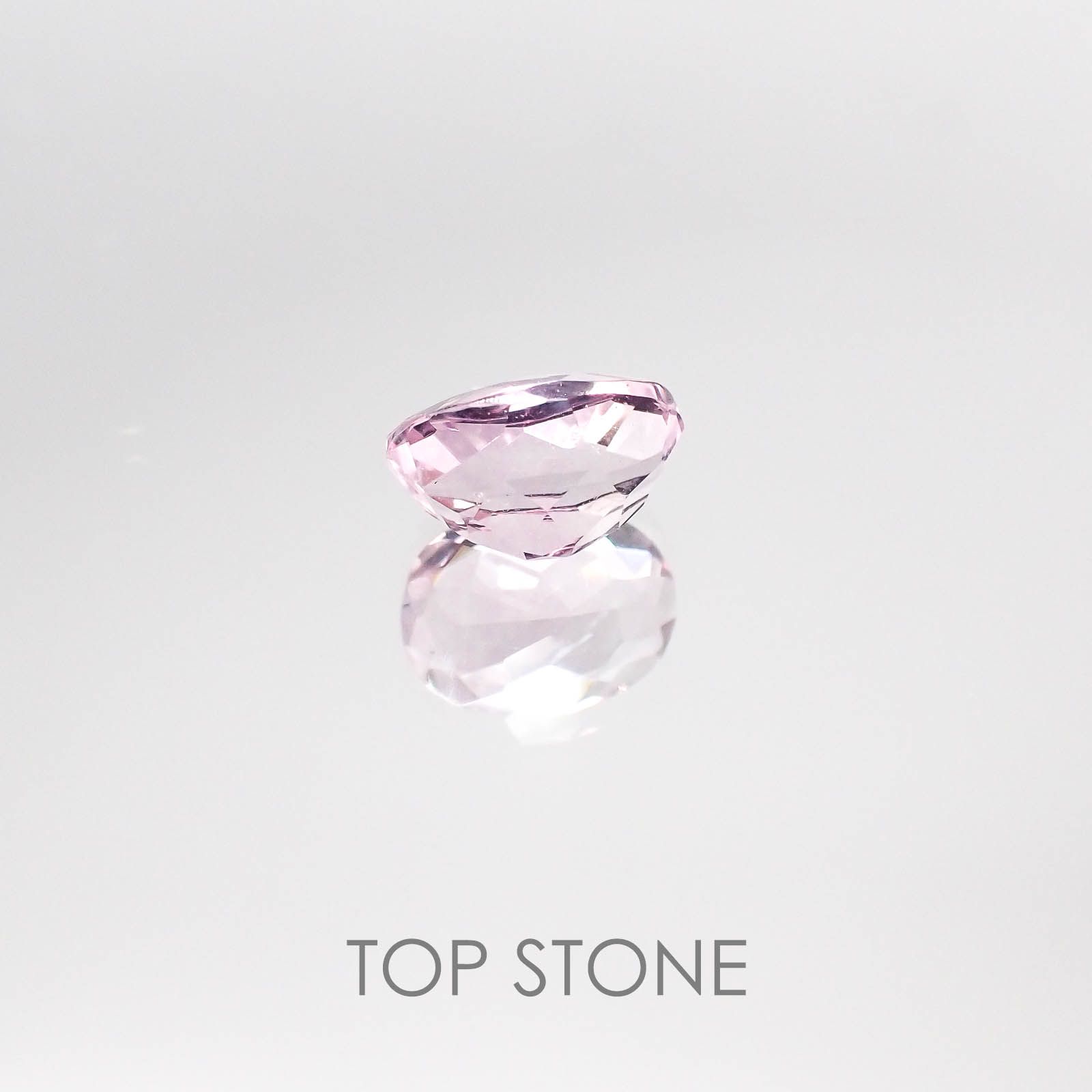 ピンクフローライト(宝石名ピンク・フルオライト) ブラジル産 1.58ct 識別済[20084748]8×6.1mm前後