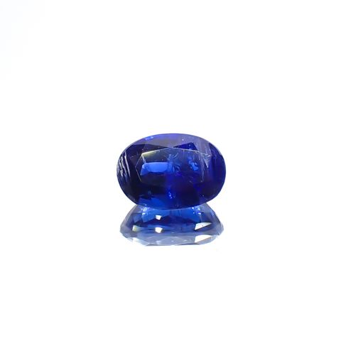 カイヤナイト(宝石名カイヤナイト)ネパール産 1.11ct 識別済[231225174]7.1x5.1mm前後
