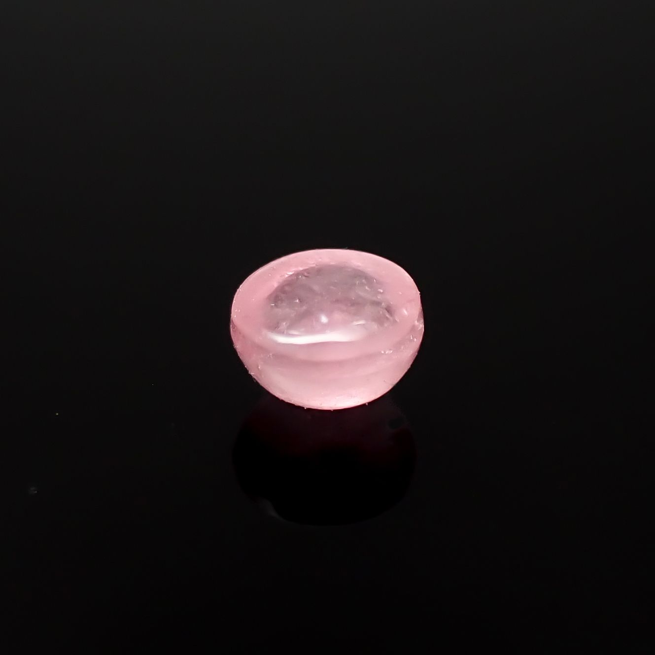 ペツォッタイト(ラズベリル)(宝石名ペツォッタイト)マダガスカル産 0.3ct 識別済[240929051]3.8x3.7mm前後