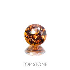 グロッシュラーアンドラダイトガーネット(宝石名グロッシュラー/アンドラダイト・ガーネット)ナミビア産 1.67ct 識別済[220114314]6.9x6.9mm前後