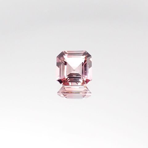 バイカラートルマリン(宝石名バイカラー・トルマリン)ブラジル産 0.92ct 識別済[230622364]5.9x5.9mm前後