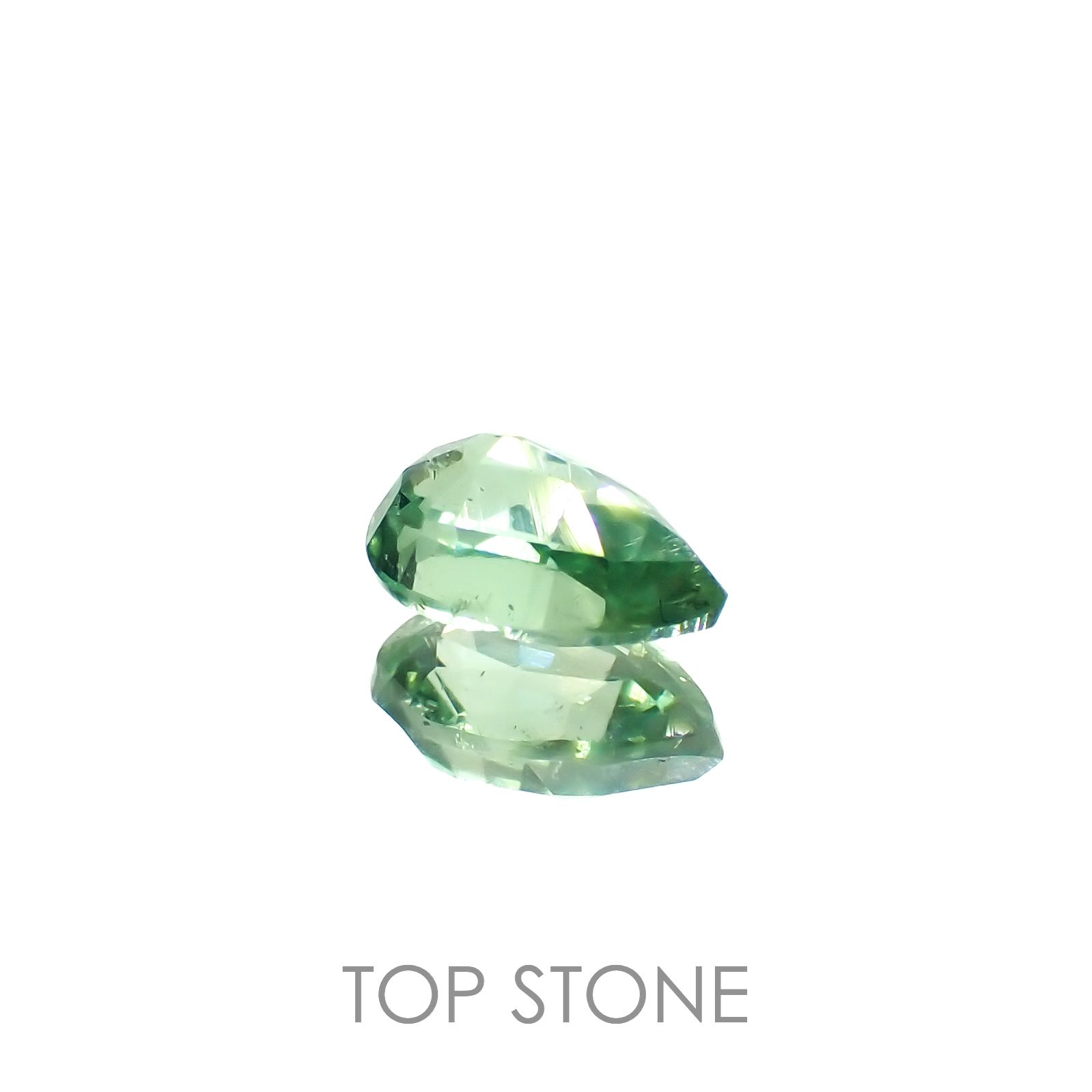 グリーンカイヤナイト タンザニア産 0.83ct[230220567]6.9x4.7mm前後
