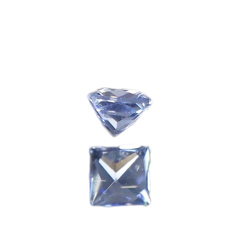 ◇プリンセスカット◇ベニトアイト アメリカ・カリフォルニア州産 0.043ct[221118974]1.9x1.9mm前後