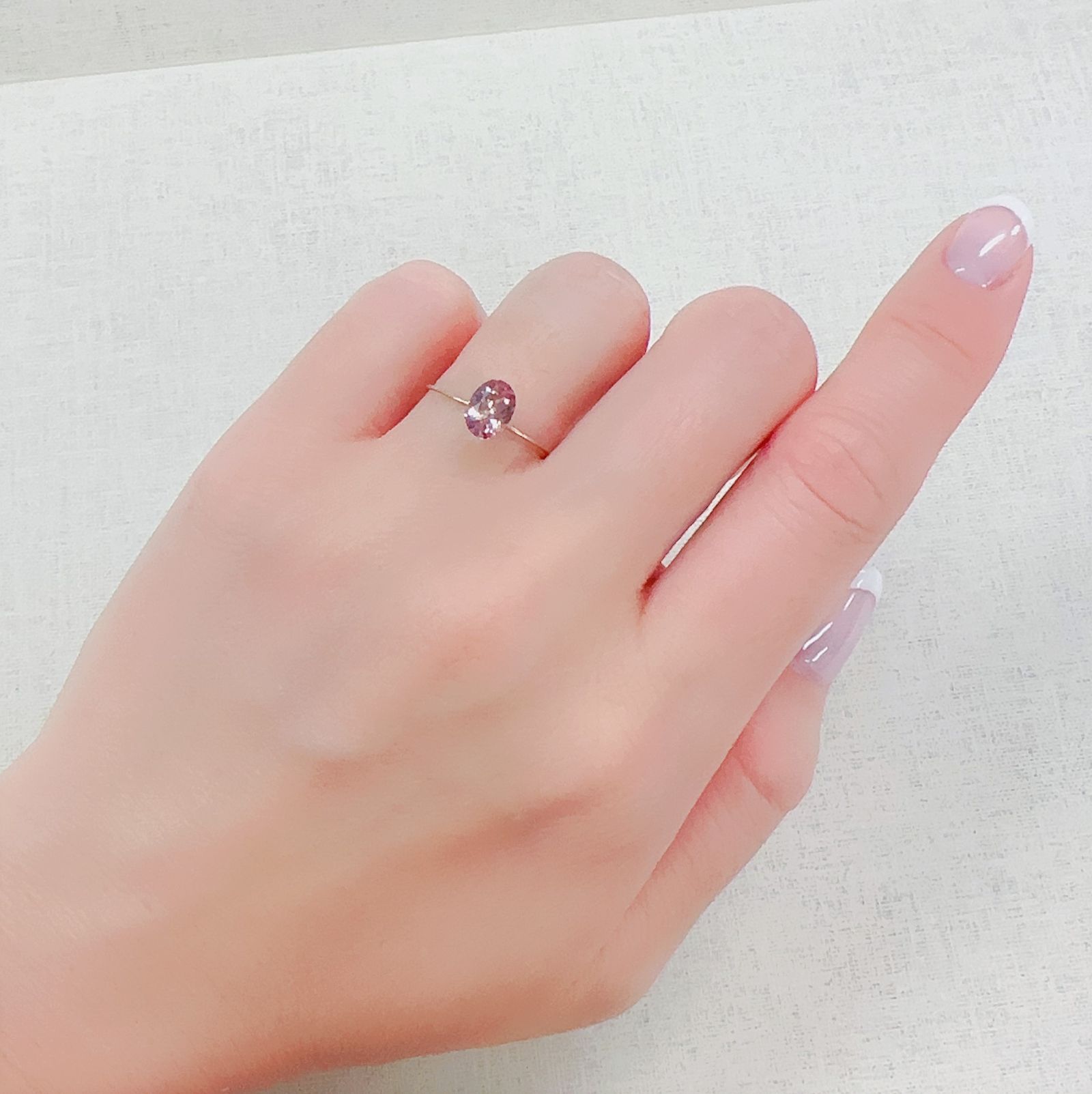 ドラゴンガーネット タンザニア産 0.88ct[230421455]6.9x5.1mm前後