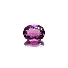 ピンクパープルフローライト 中国産 1.44ct / 8.2x6.2mm前後 [221018444]