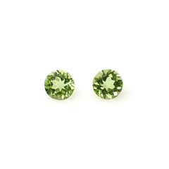 ◇ペアセット◇ペリドット 中国産 1.14ct(2pcs合計) [250730794]5x5mm前後