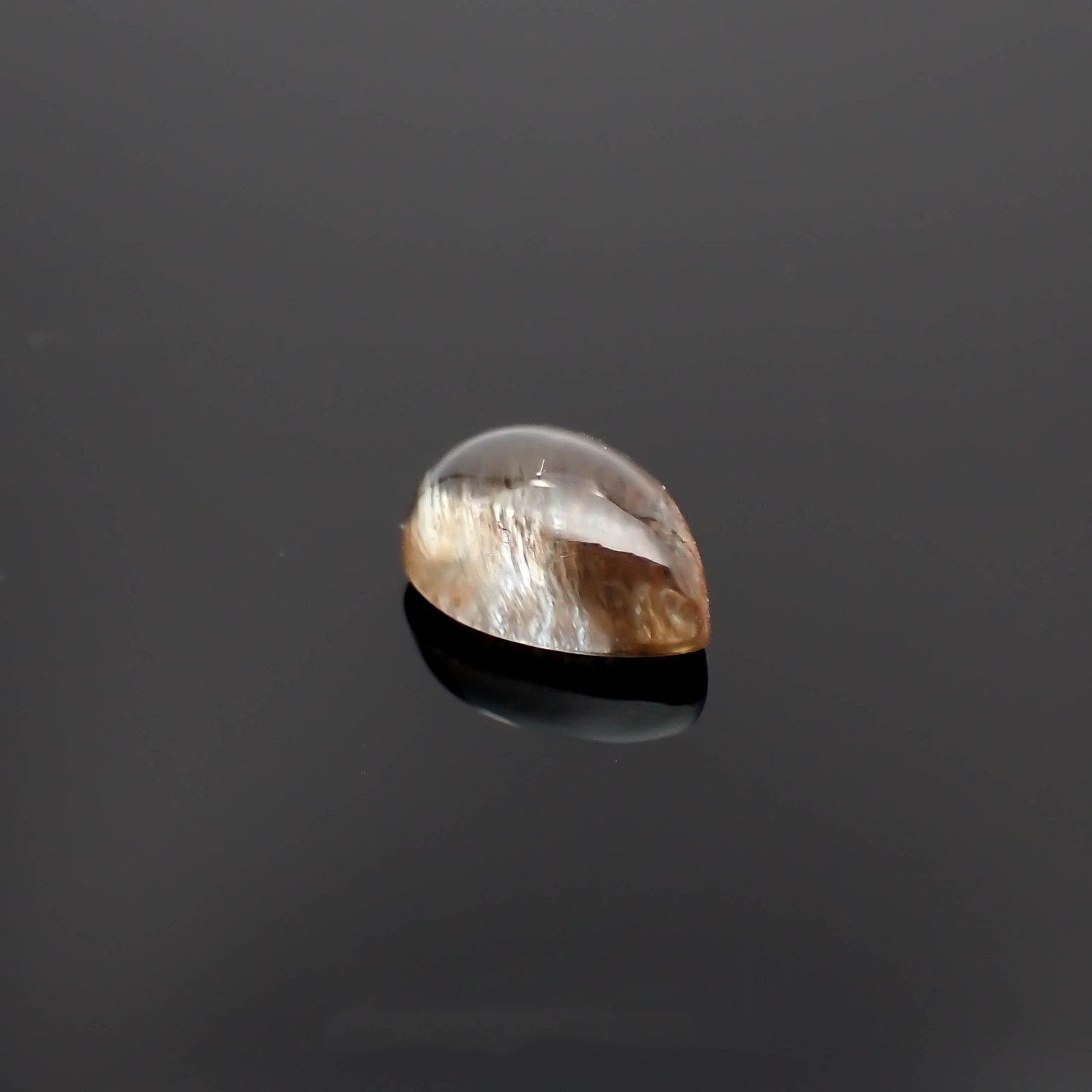 アベンチュリンアクアマリン ナイジェリア産 2.35ct[230119772]10.3x7mm前後