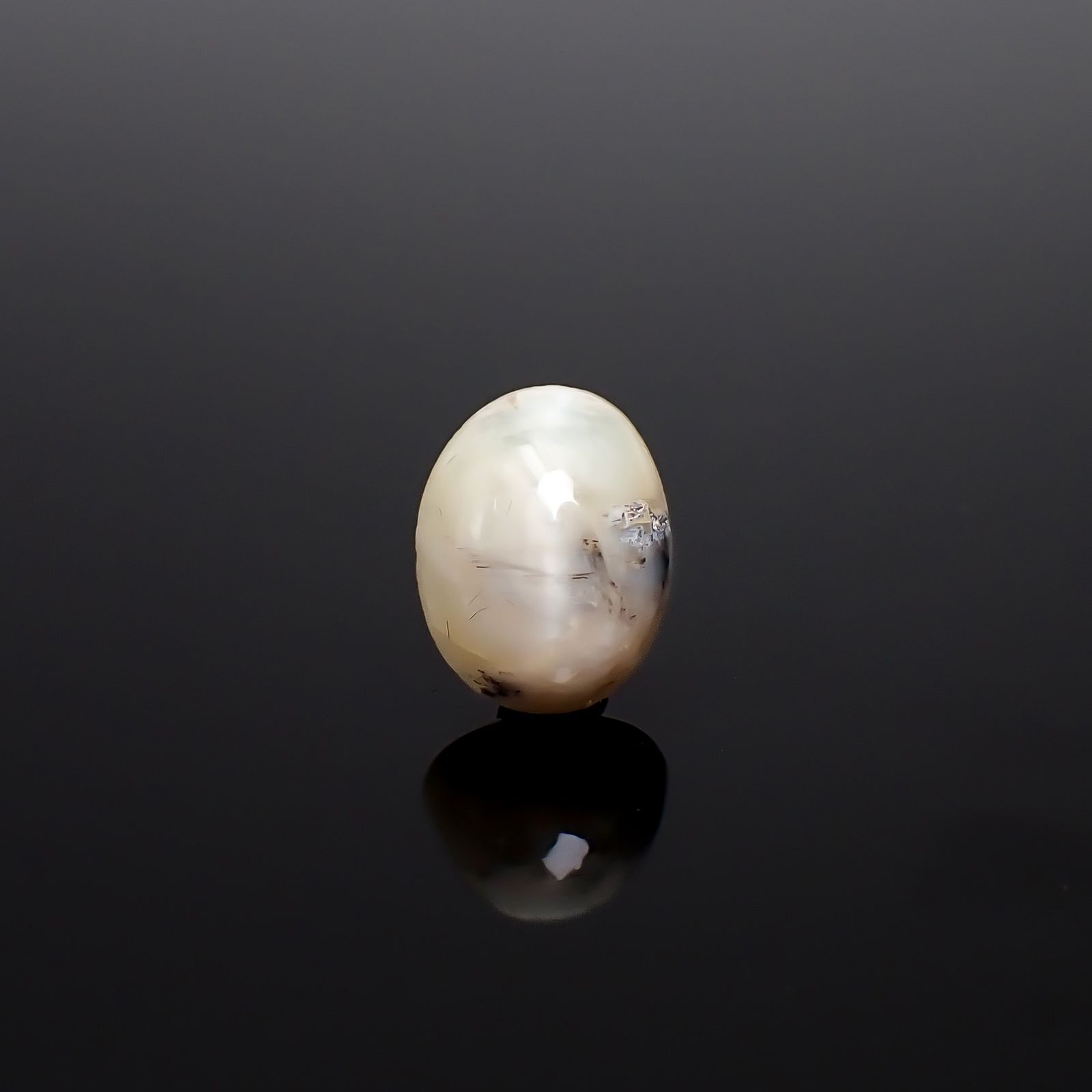 オパールキャッツアイ ブラジル・バイーア州産 3.28ct / 11.7x9.1mm前後 [260933095]
