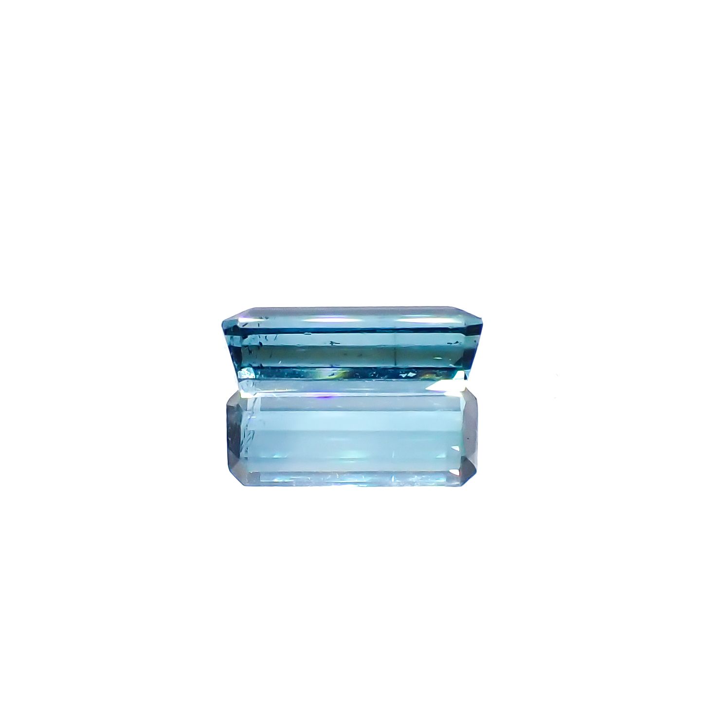 ブルートルマリン(宝石名ブルー・トルマリン)ブラジル産 0.95ct 識別済[231224375]8.7x3.5mm前後