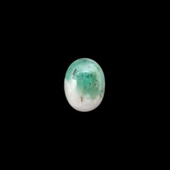 マトリックスエメラルド(エメラルドインクォーツ/フェルドスパー) ブラジル産 4.24ct[210812256]12.1×9.1mm前後