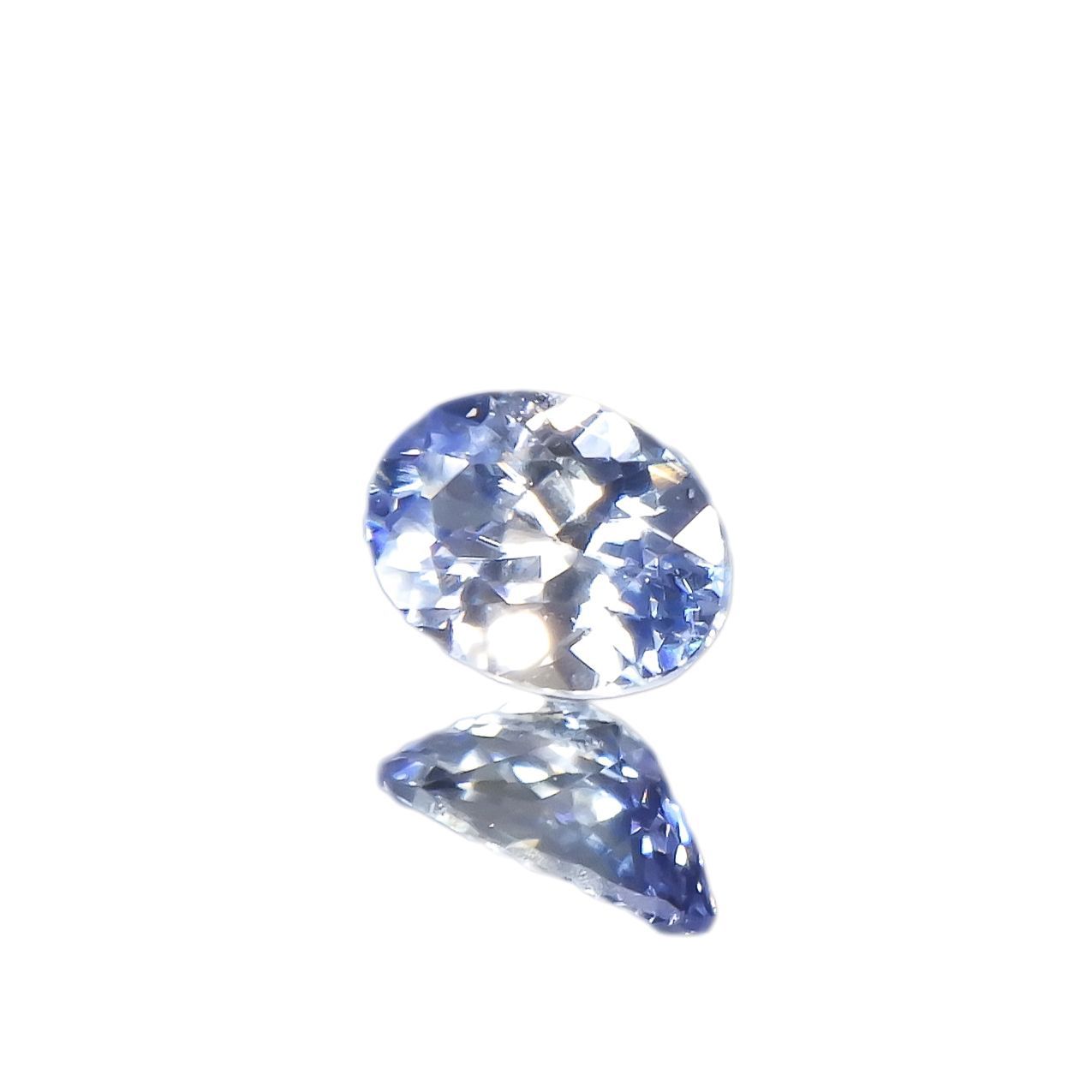 バイカラーベニトアイト アメリカ・カリフォルニア州産 0.12ct[221118973]3.6x2.6mm前後