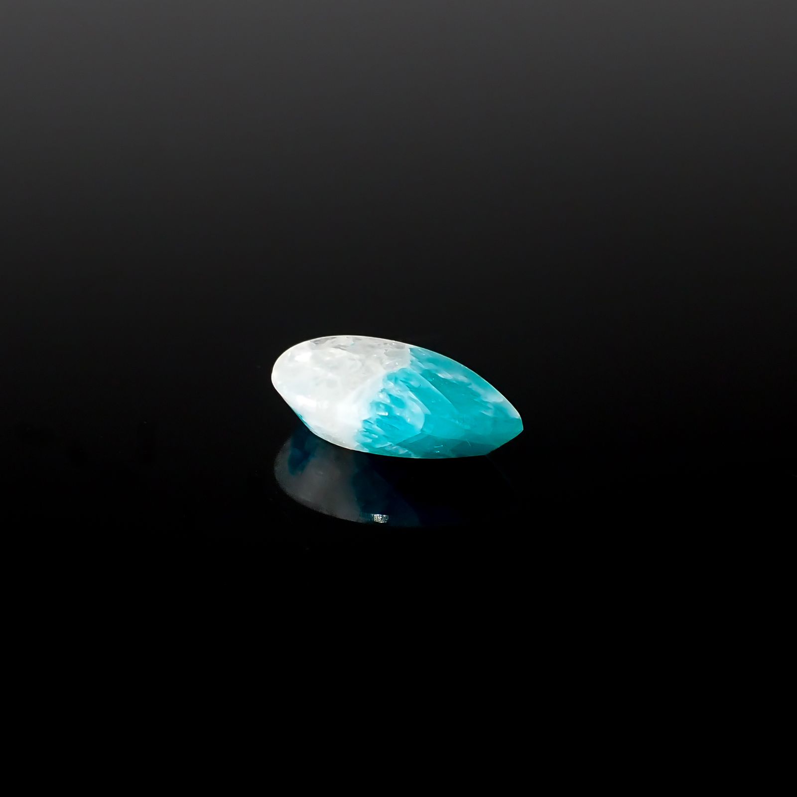 マトリックスアマゾナイト(アマゾナイトインクォーツ/フェルドスパー) ブラジル産 3.87ct[240226335]15.2x8.6mm前後