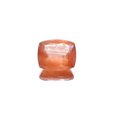 サンストーンスキャポライト(宝石名シーン・スキャポライト)タンザニア産 識別済 2.71ct / 9.9x8.2mm前後 [260819281]