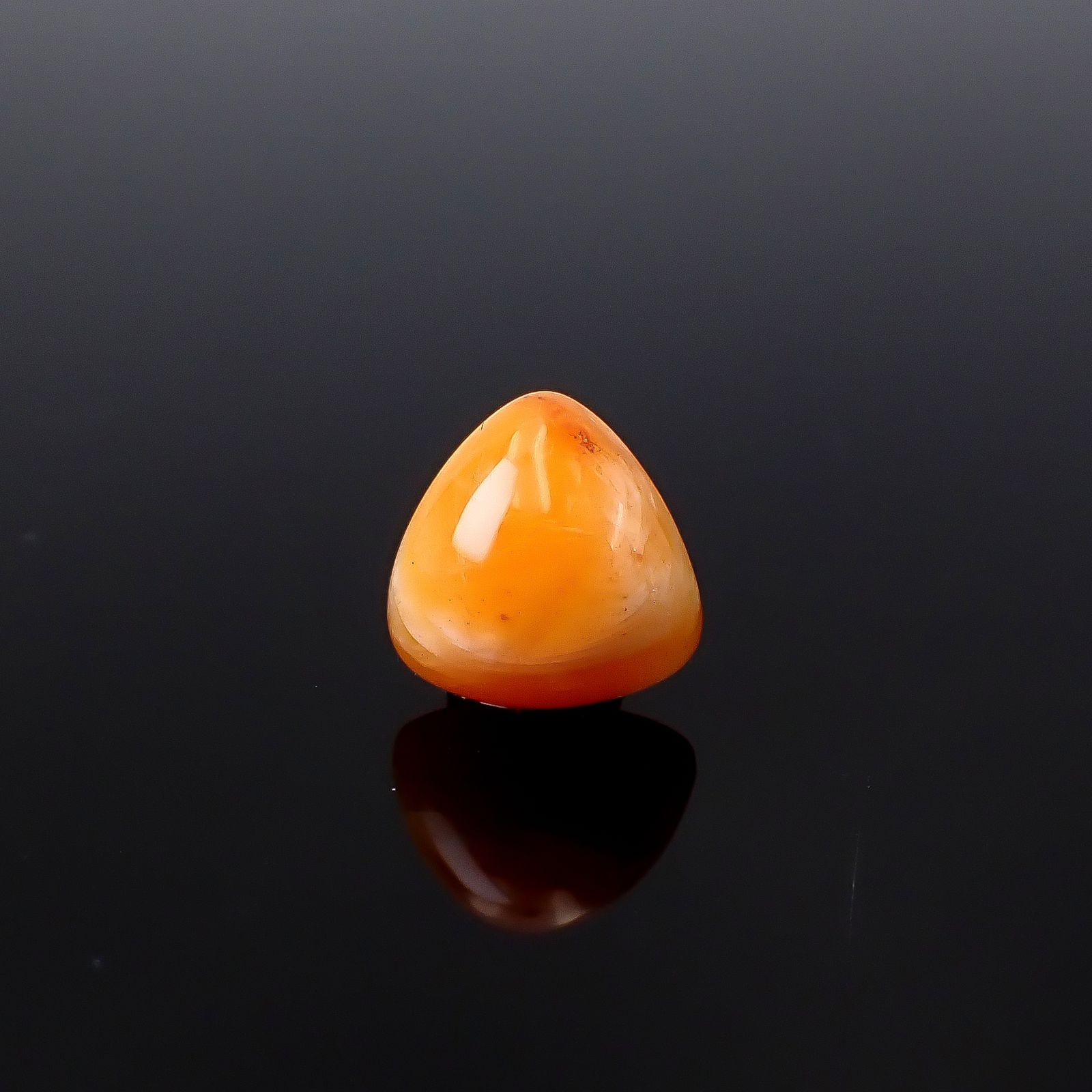 北海道オパール 北海道河東郡鹿追町然別産 3.35ct [250830950]10.3x10.6mm前後